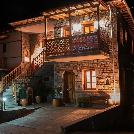 La Petri Studios With Fireplace & View Metsovo Kamer foto